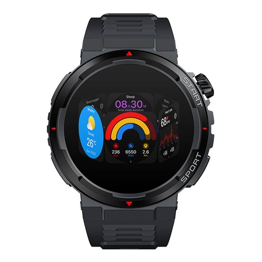 [071664] ZEBLAZE ARES 3 PLUS SMARTWATCH (Black)