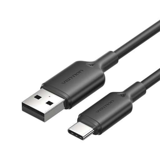 [074172] USB 2.0 A do USB-C 3A kabelska opcija ctqbf 1M (crno)
