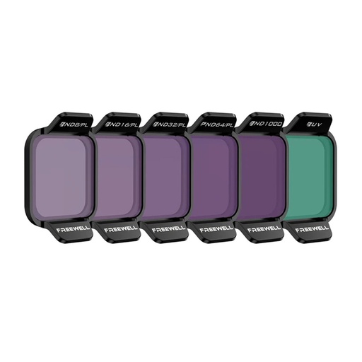 [075951] Skup od 6 Freewell Bright Day Filters za DJI Flip