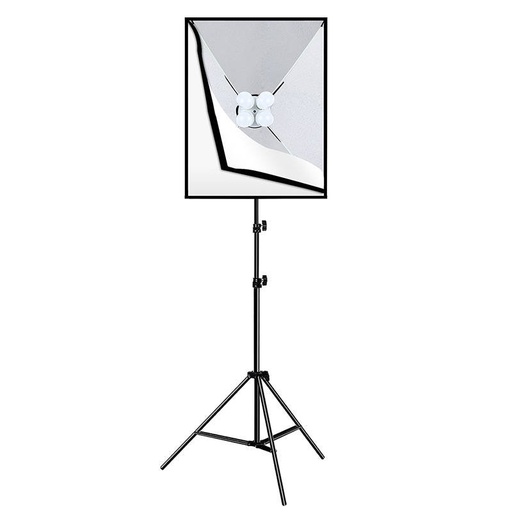 [026428] Studio set Puluz softbox 50x70cm, tronožac, LED žarulja 4 kom PU5071EU