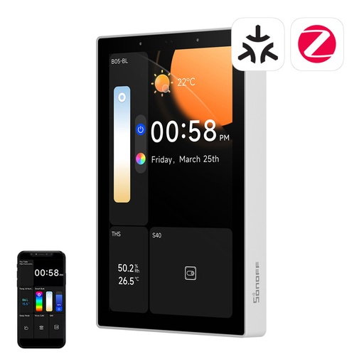 [074820] Sonoff Nspanel Pro 120 Smart upravljačka ploča WiFi/Bluetooth/Zigbee (White)