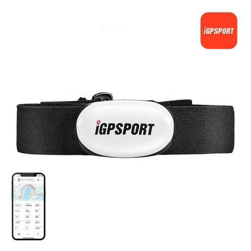 [074952] IGPSport HR40 monitor pulsa u prsima (bijela)