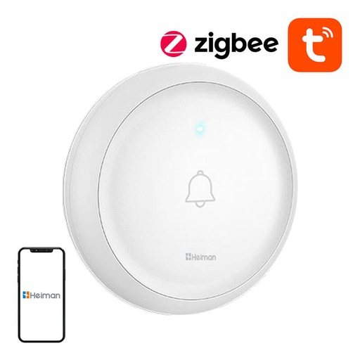 [073296] Zigbee Heiman Hs2db Tuya Smart Doorbell
