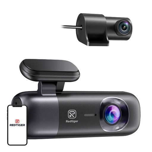 [073397] Redtiger F9 (32G) 4K prednja i stražnja kamera automobila