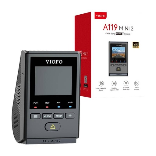 [074768] Viofo A119 Mini 2-G 2K 60fps WiFi, GPS video snimač