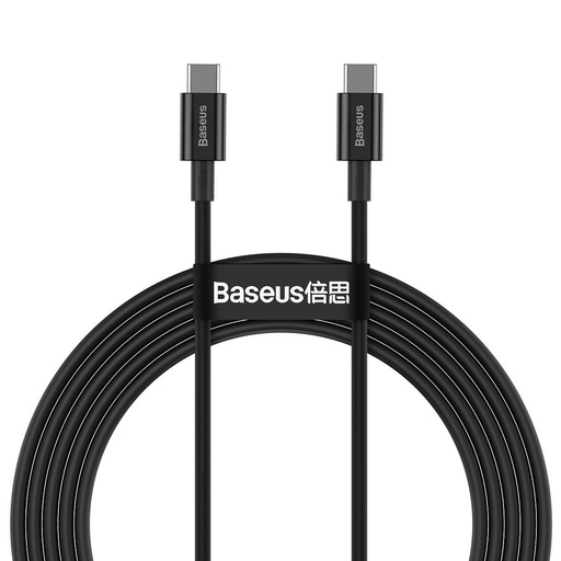 [027725] Baseus Superior Series kabel USB-C na USB-C, 100 W, 2 m (crni)