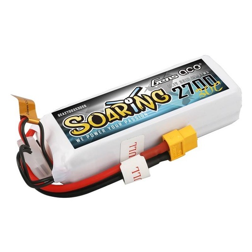 [028027] Akumulator Gens Ace Soaring 2700mAh 11.1V 30C 3S1P XT60