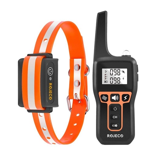 [074227] ROJECO 1000m Električna koru ovratnik PD529 (naranča)