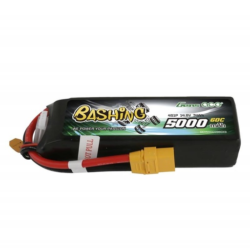 [028017] Gens Ace Bashing 5000mAh 14.8V 60C LiPo baterija