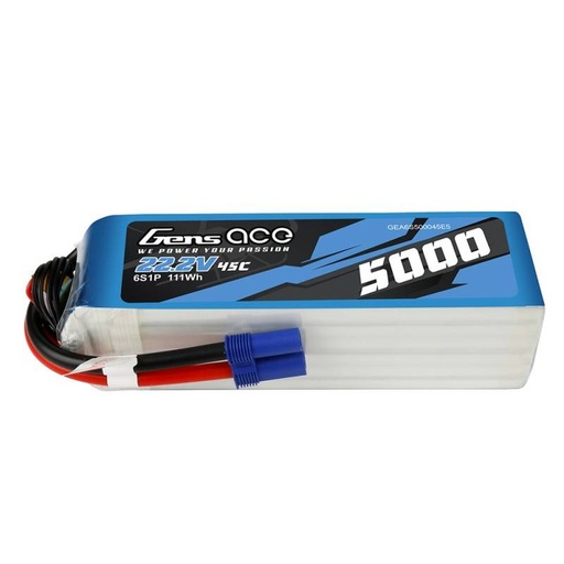 [028026] Baterija Gens Ace 5000mAh 22.2V 45C 6S1P