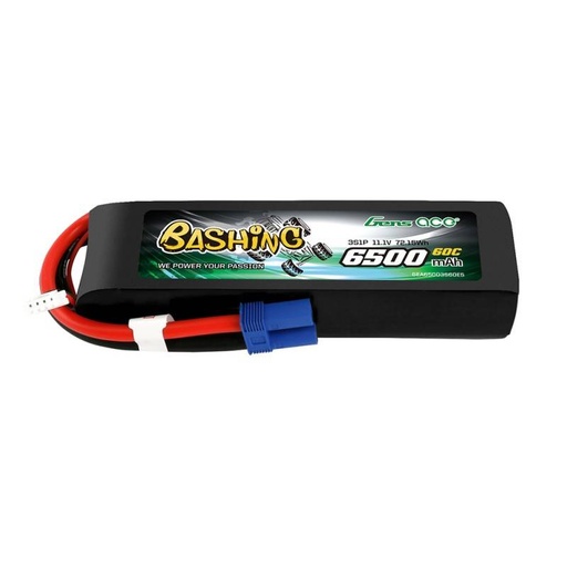 [028032] Gens Ace Bashing 6500mAh 11.1V 60C EC5 LiPo baterija