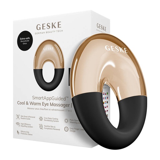 [062480] Geske Cool & Warm Eye Massager 7 u 1 (sivo)