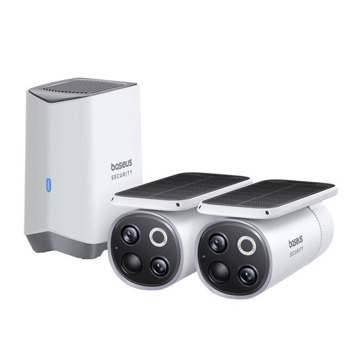[074006] Baseus S1 Pro 3K Dual Outdoor Camera (bijela)