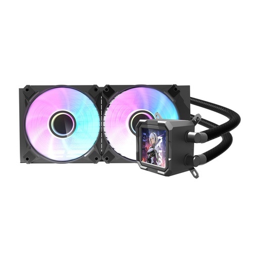 [074643] DarkFlash DV240S CPU hladnjak vode (crno)
