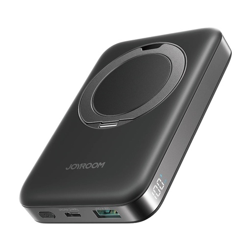 [073958] Joyroom Magnetic bežična Powerbank JR-PBM12 22.5W s ručkom (crna)