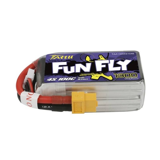 [028894] Baterija Tattu Funfly 1300mAh 14.8V 100C 4S1P