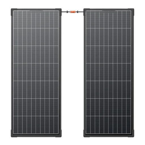 [078324] Skup 2x EcoFlow 130W fotonaponskog ploča (kruta konstrukcija)