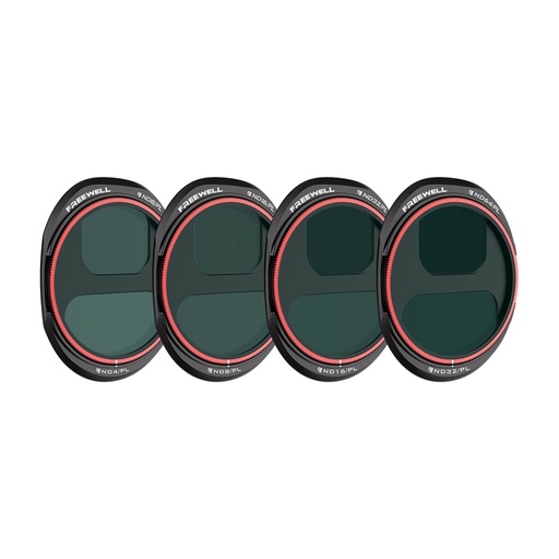 [078330] Freewell Filter Set za DJI Mavic 4 Pro nd/PL Svijetli dan (4PCS)