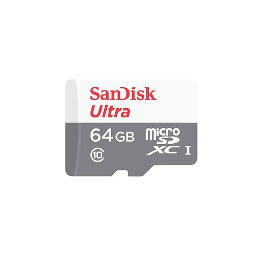 [028841] Memorijska kartica SanDisk Ultra Android microSDXC 64GB 100MB/s Class 10 UHS-I (SDSQUNR-064G-GN3MN)