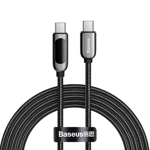 [028761] Kabel USB-C na USB-C Baseus Display, 100W, 2m (crni)