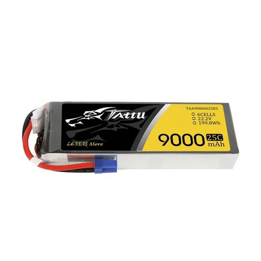 [029809] Baterija Tattu 9000mAh 22,2V 25C 6S1P