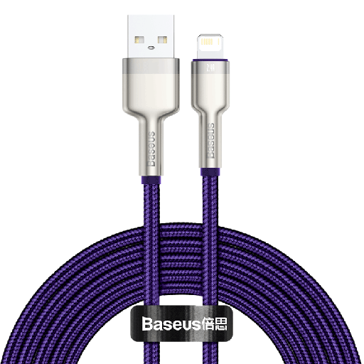 [029665] USB kabel za Lightning Baseus Cafule, 2.4A, 2m (ljubičasti)