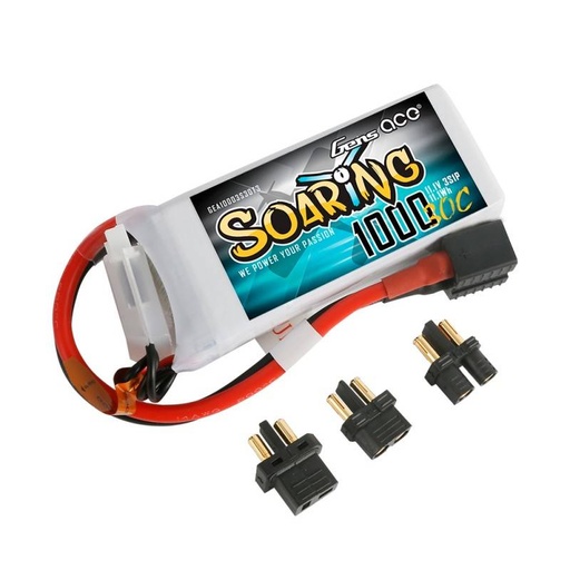 [030285] Baterija Gens Ace Soaring 1000mAh 11.1V 30C 3S1P EC3/XT60/T-utikač