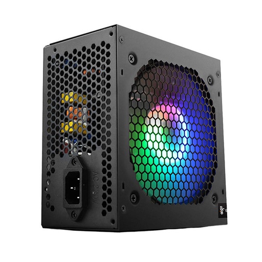 [030017] Računalno napajanje Aigo AK600 RGB (crno)