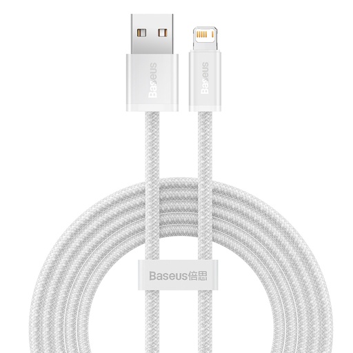 [030379] Baseus Dynamic kabel USB na Lightning, 2.4A, 2m (bijeli)