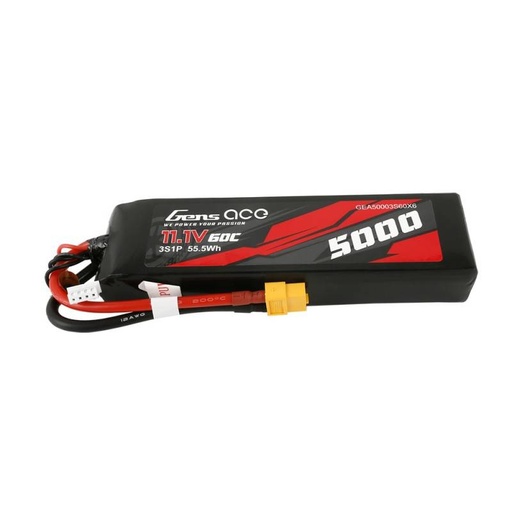 [031449] Baterija Gens Ace 5000mAh 11,1V 60C 3S1P XT60