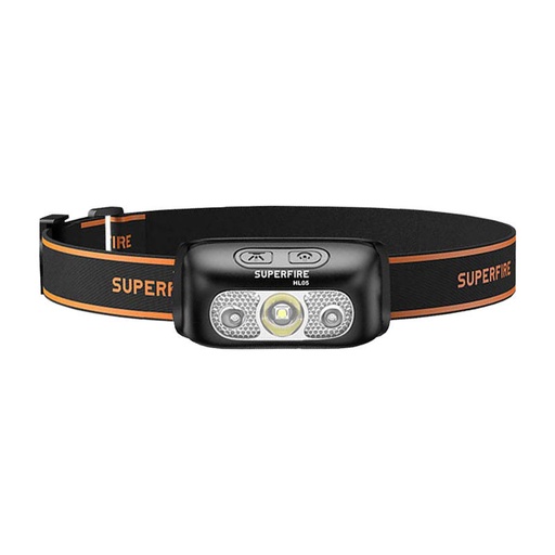 [029294] Prednje svjetlo Superfire HL05-D, 110lm, USB