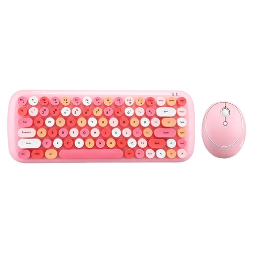 [034368] Bežična tipkovnica + miš komplet MOFII Candy 2.4G (Pink)