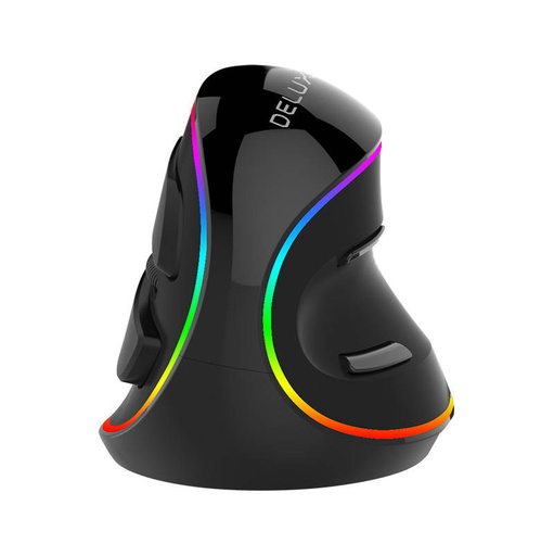 [032787] Žičani okomiti miš Delux M618Plus 4000DPI RGB