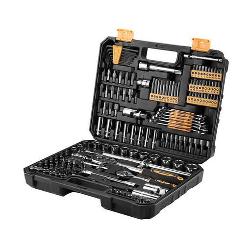 [034747] Set ručnog alata Deko Tools DKAT150, 150 komada