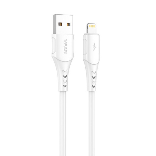 [036782] USB na Lightning kabel Vipfan Colorful X12, 3A, 1m (bijeli)