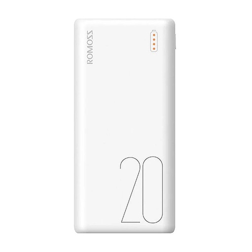 [036996] Powerbank Romoss Simple 20 20000mAh (bijeli)