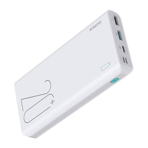 [036998] Powerbank Romoss Sense 6+, 20000mAh (bijeli)