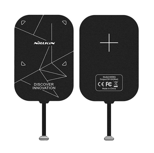 [038342] USB-C adapter za Nillkin Magic Tags induktivno punjenje (crni)