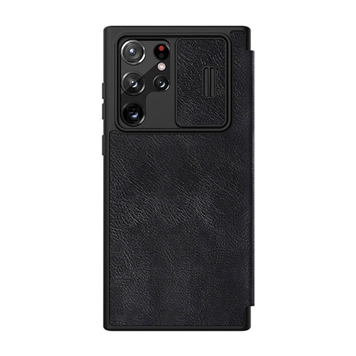 [038427] Torbica Nillkin Qin Leather Pro za SAMSUNG S22 Ultra (crna)