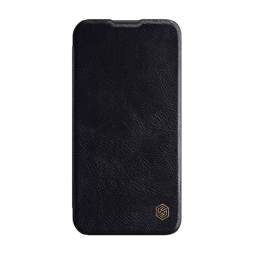 [038418] Maska Nillkin Qin Pro Leather za iPhone 14 (crna)