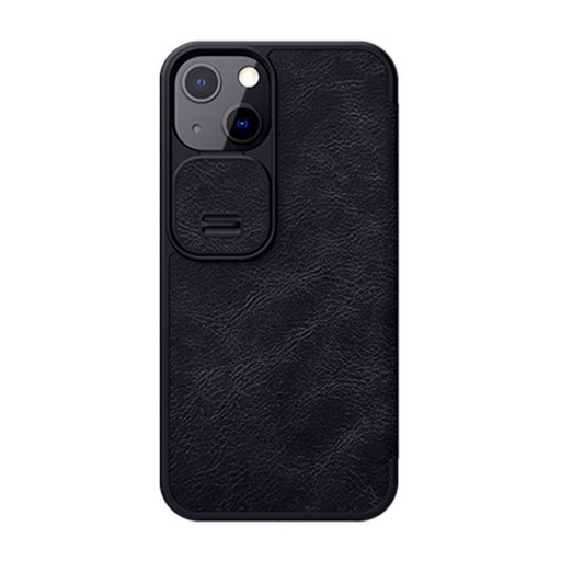 [038422] Maska Nillkin Qin Pro Leather za iPhone 13 (crna)