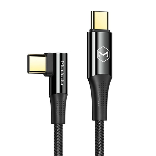 [039532] USB-C na USB-C Mcdodo Firefox kabel od 100 W, 2 m (crni)