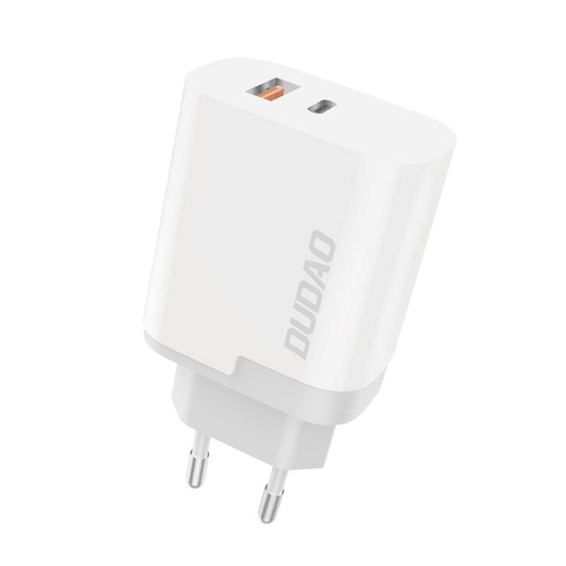 [039451] Punjač Dudao A6XSEU USB + USB-C, 22.5W (bijeli)