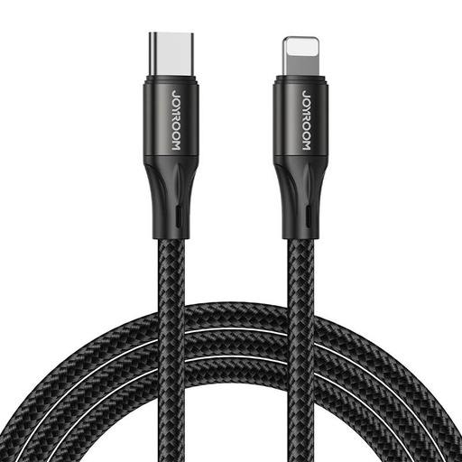 [039199] USB-C kabel za Lightning Joyroom S-2024N1-PD 20W 2m (crni) (paket od 5 komada)