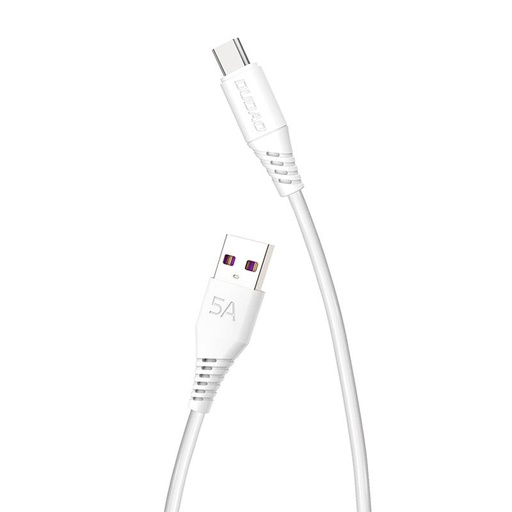 [039461] USB na USB-C kabel Dudao L2T 5A, 2m (bijeli)