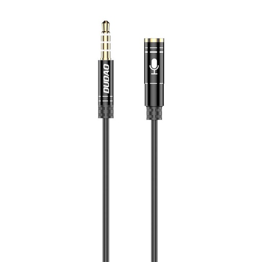 [039476] Audio produžni kabel Dudao L11S 3,5 mm AUX, 1 m (crni)