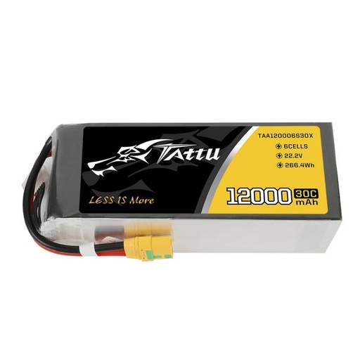 [033607] Baterija Tattu 12000mAh 22.2V 30C 6S1P XT90