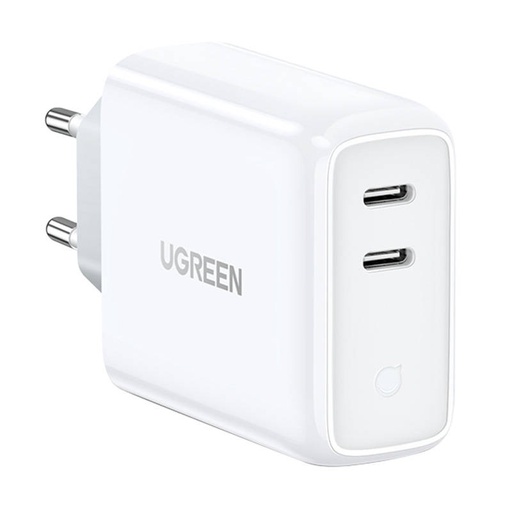 [038742] Punjač UGREEN CD199, 2x USB-C, PD3.0, QC4.0, 36W (bijeli)