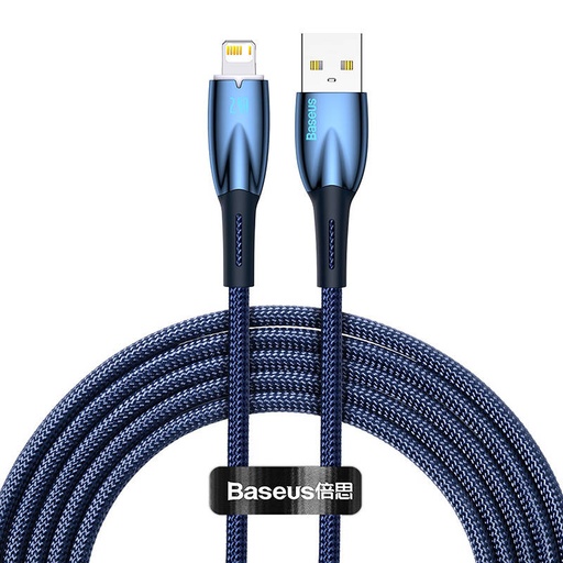 [039859] USB kabel za Lightning Baseus Glimmer Series, 2.4A, 2m (plavi)