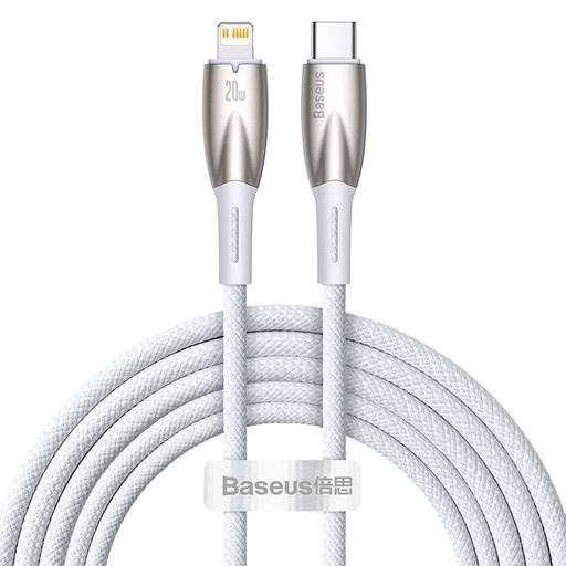 [039866] USB-C kabel za Lightning Baseus Glimmer Series, 20W, 2m (bijeli)